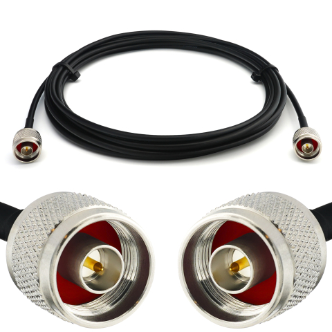 N Male / N Male 30см RG58/U коаксиальный кабель
