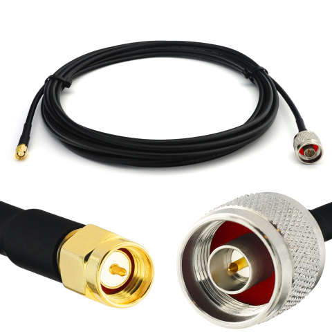N Male / SMA Male 30см RG58/U коаксиальный кабель