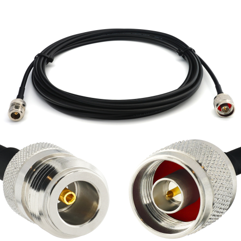 N Male / N Female 50см RG58/U коаксиальный кабель