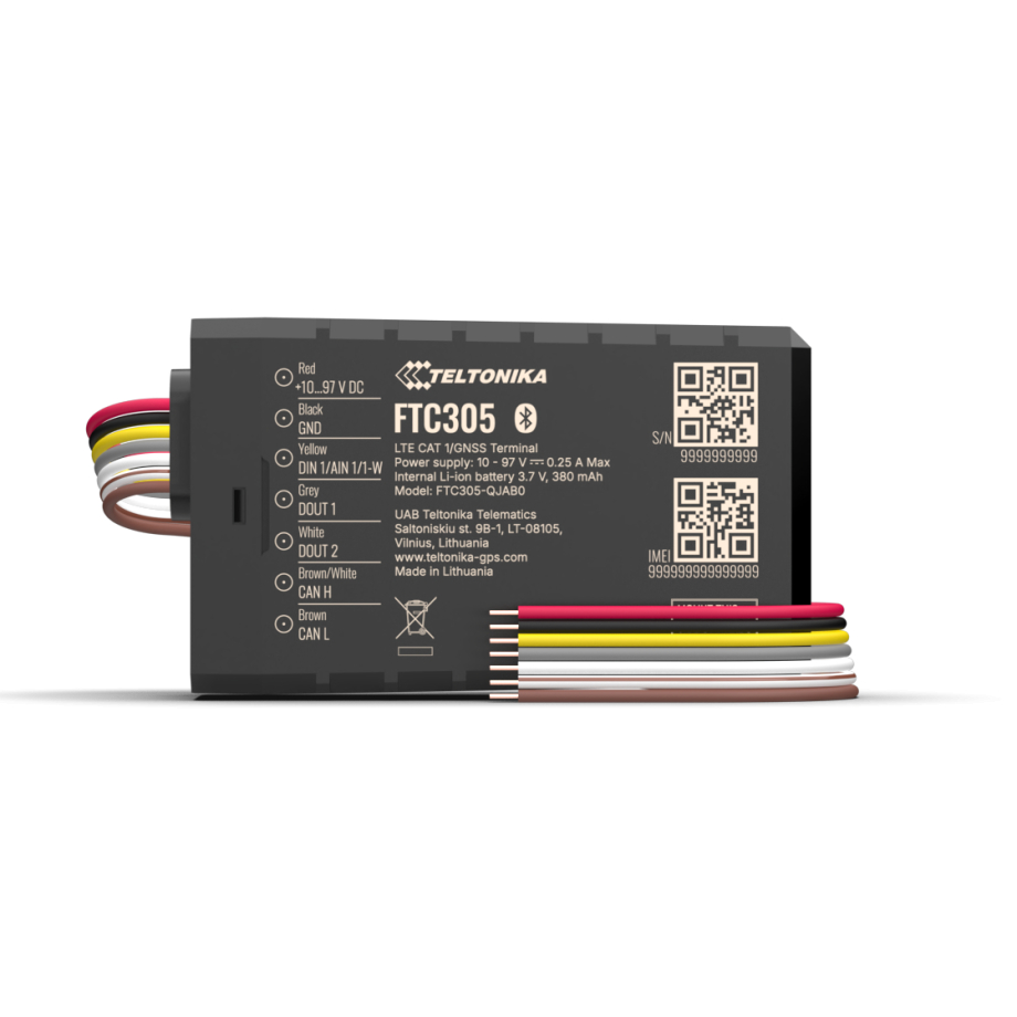 Teltonika FTC305 4G LTE Cat1 E-Mobility Tracker