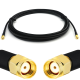 RP-SMA Male / RP-SMA Male 5м RG58/U коаксиальный кабель