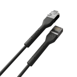 Broadbe тонкий патч-кабель 10G черный 0.1м