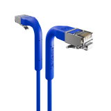 Broadbe тонкий патч-кабель 10G синий 2м