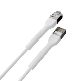 Broadbe тонкий патч-кабель 10G белый 0.3м