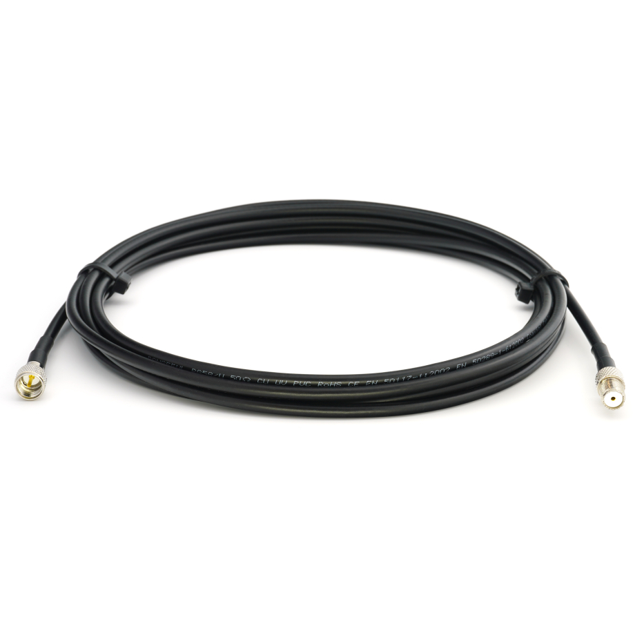 Mini UHF Male / Mini UHF Female 50см RG58/U коаксиальный кабель