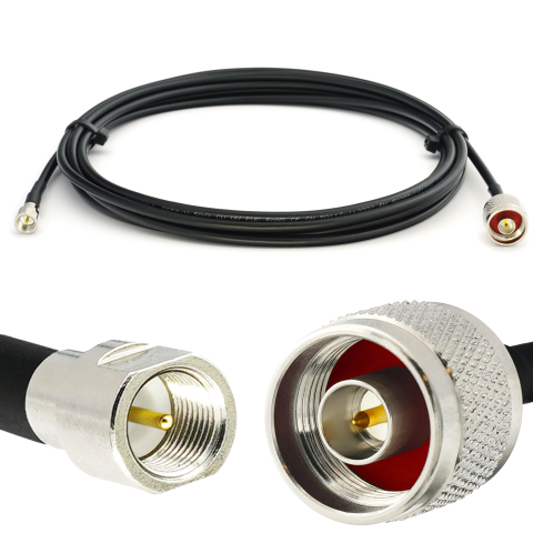 FME Male / N Male 20м RG58/U коаксиальный кабель