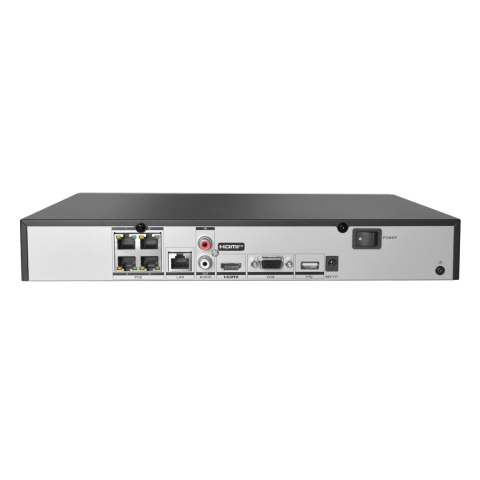 HikVision 4-канальный 1U 4K PoE NVR DS-7604NXI-K1/4P(D)
