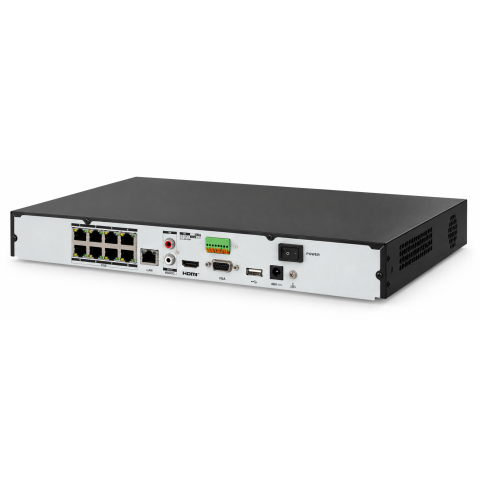 HikVision 8-канальный 4K PoE NVR DS-7608NXI-K2/8P(D)