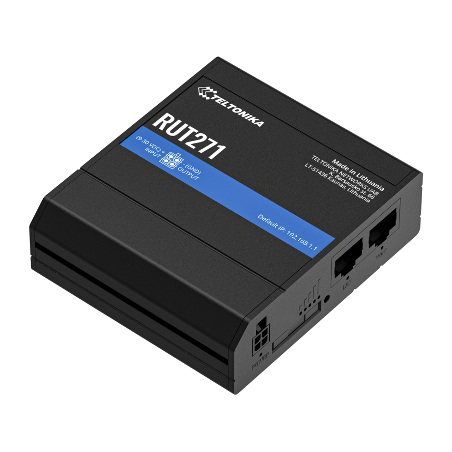 Teltonika RUT271 Redcap 5G роутер