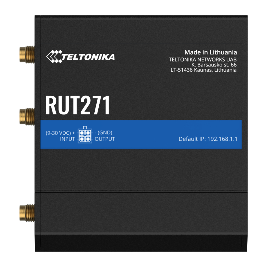 Teltonika RUT271 Redcap 5G роутер