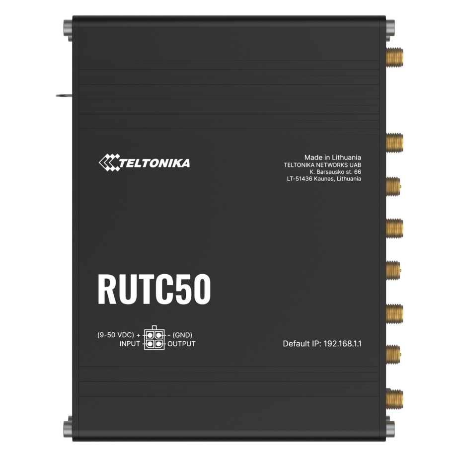 Teltonika RUTC50 5G & Wi-Fi 6 роутер