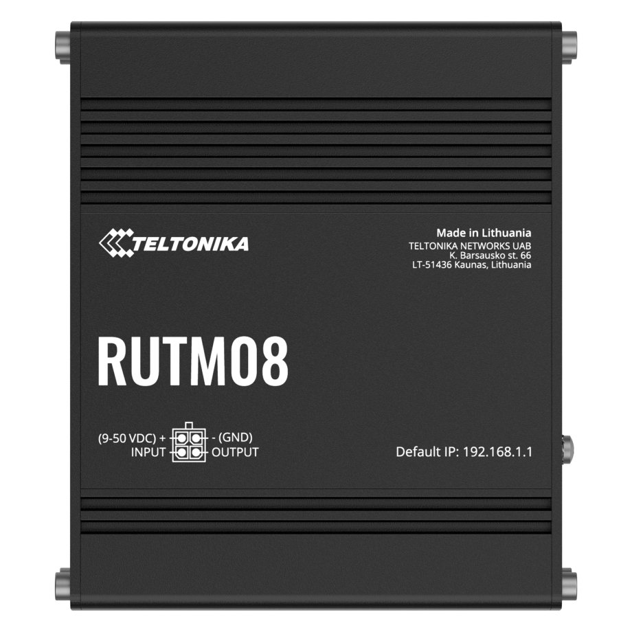 Teltonika RUTM08 Промышленный проводной роутер