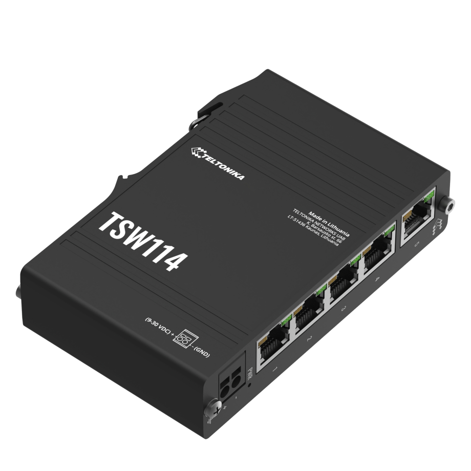 Teltonika TSW114 гигабитный Ethernet-коммутатор