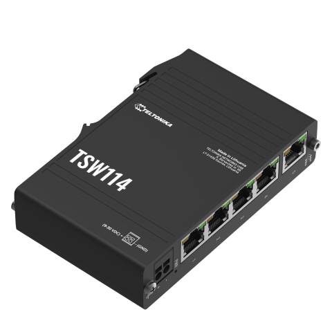 Teltonika TSW114 гигабитный Ethernet-коммутатор