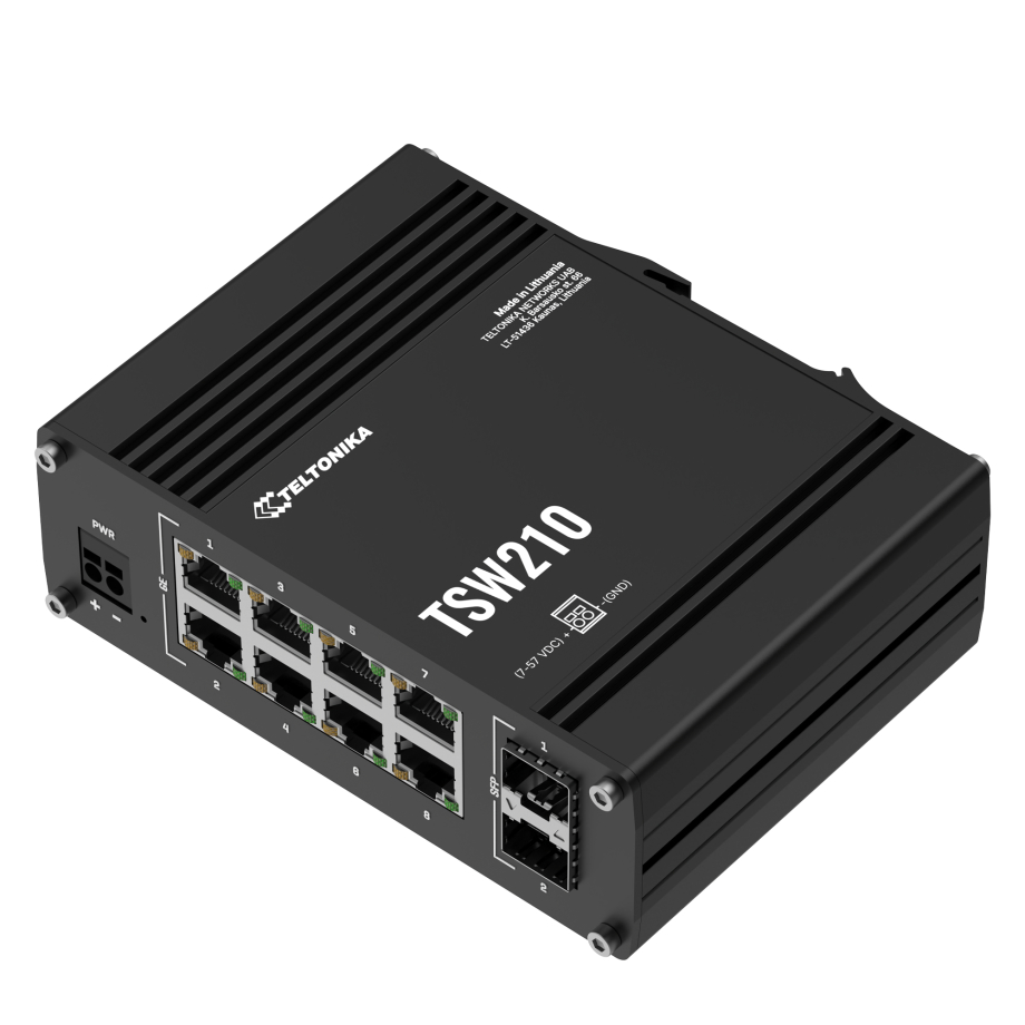 Teltonika TSW210 промышленный Ethernet-коммутатор
