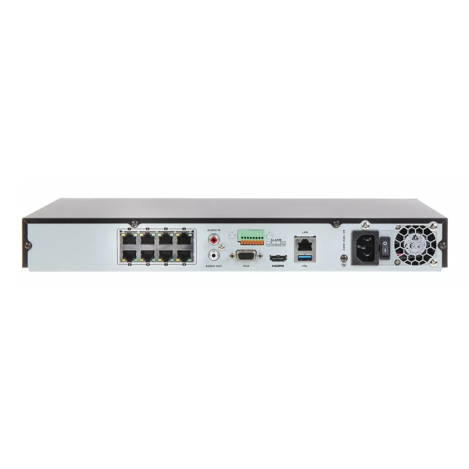 Hikvision 8-канальный PoE NVR DS-7808NI-I2/8P
