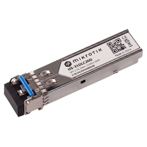 MikroTik 1G/2.5G одномодовый модуль 20 км