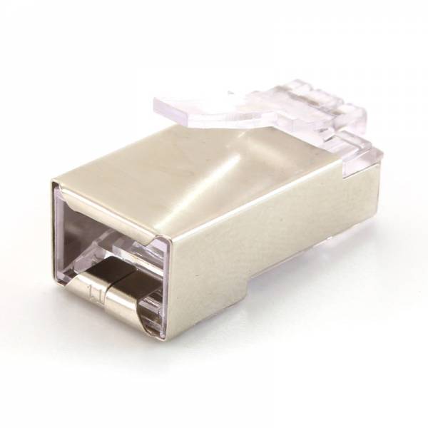 RJ45 коннектор Cat5e экранированный