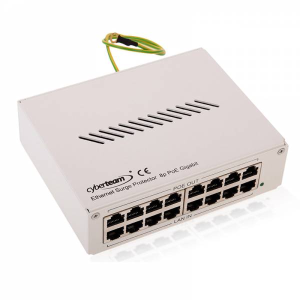 Ethernet грозозащита 8P PoE Desktop гигабит