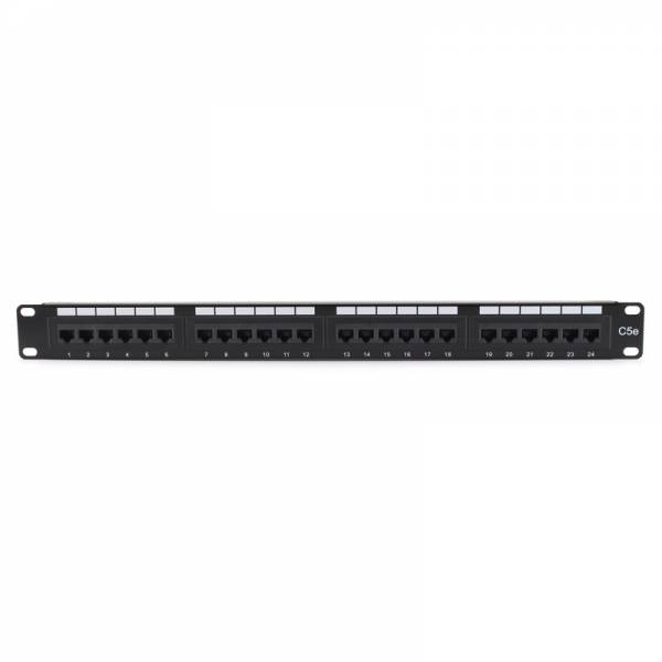 Патч-панель Cat.5e UTP 24-Port RJ-45 19" 1U