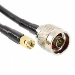 Коаксиальный кабель N Male / SMA Male 10м