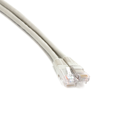 Патч-корд Cat5e UTP серый